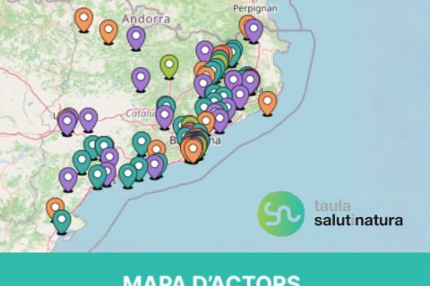 Mapa actors de la Taula Salut i Natura
